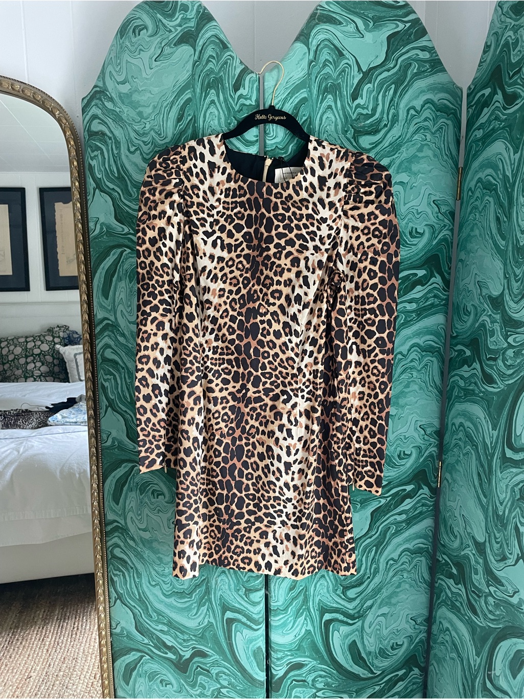 Tuckernuck India Hicks Leopard Print Mini Dress New With Tags Never Worn